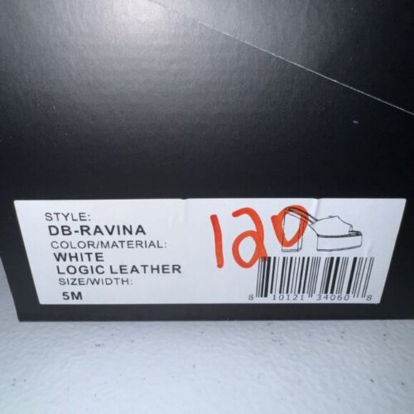 D'Amelio White Platform Heel -Ravina - 5M - Picture 6 of 6